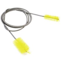 Industry Medical Nylon Bristle Test Cleaning Brush with Spring Handle